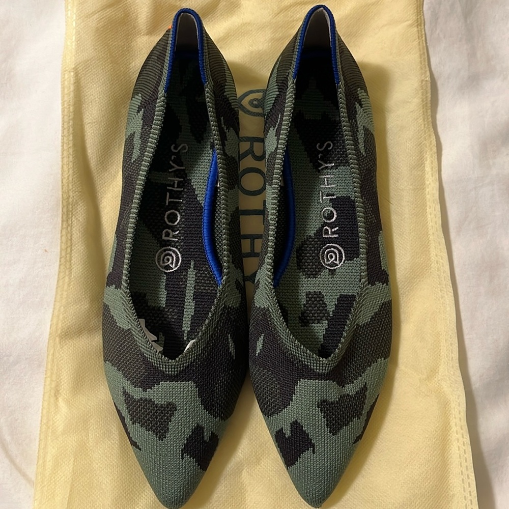 Rothy’s Point Camo Size 8